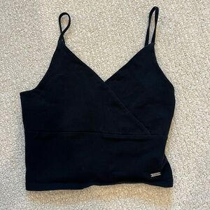 Hollister cross top! Timeless classic piece!